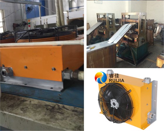 風冷式油冷卻器