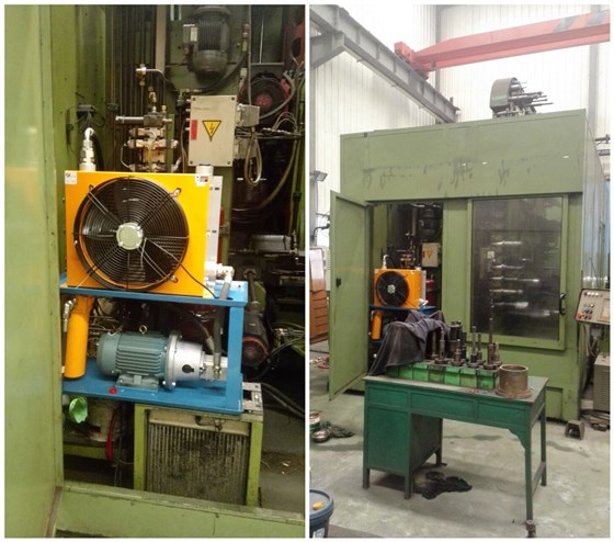 獨(dú)立循環(huán)液壓油冷卻器運(yùn)用在數(shù)控中心上 獨(dú)立循環(huán)液壓油冷卻器運(yùn)用在數(shù)控中心上