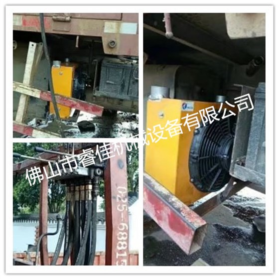 吊車加裝液壓風(fēng)冷卻器 吊車加裝液壓風(fēng)冷卻器