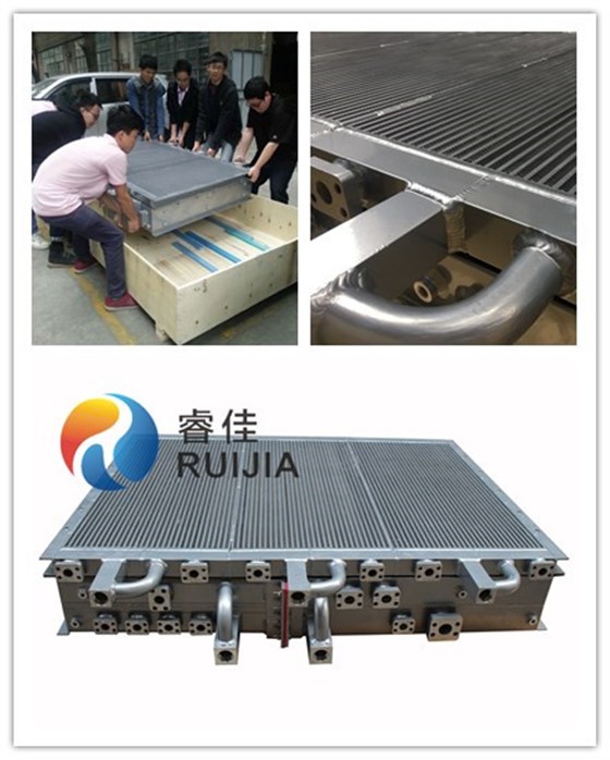 三合一鋁制板翅式散熱器 三合一鋁制板翅式散熱器