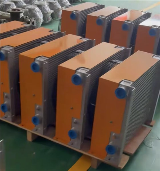 冷卻器打包發(fā)貨