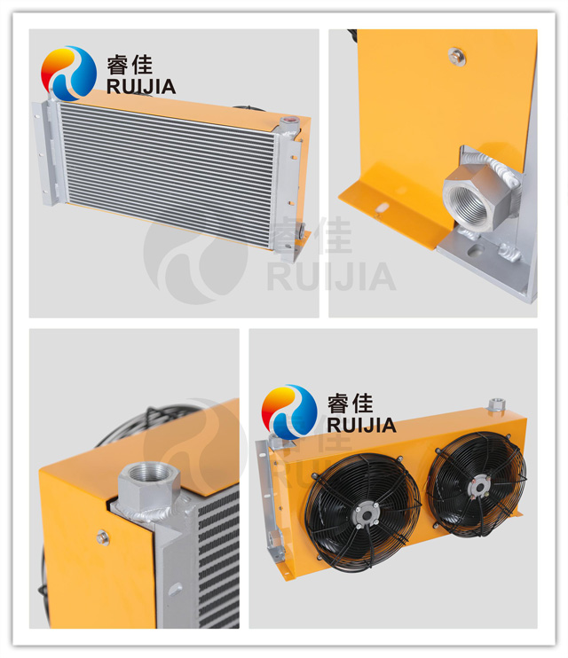 【選型/定制】打樁機(jī)液壓油散熱器，找佛山睿佳冷卻器！