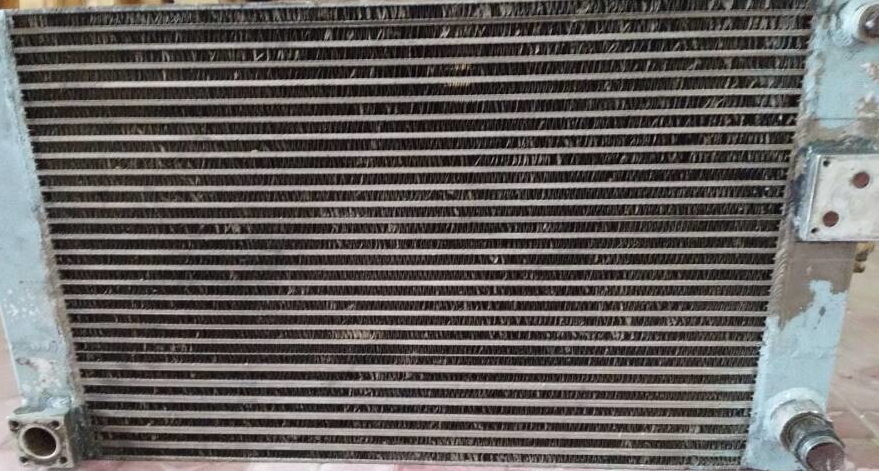 客戶(hù)發(fā)來(lái)的空壓機(jī)散熱器樣板