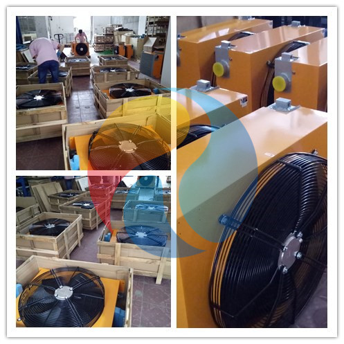 風冷式液壓<font color='red'>油散熱器</font>RJ-556發(fā)貨上海