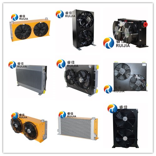 【非標(biāo)定做】大功率雙風(fēng)扇液壓油冷卻器