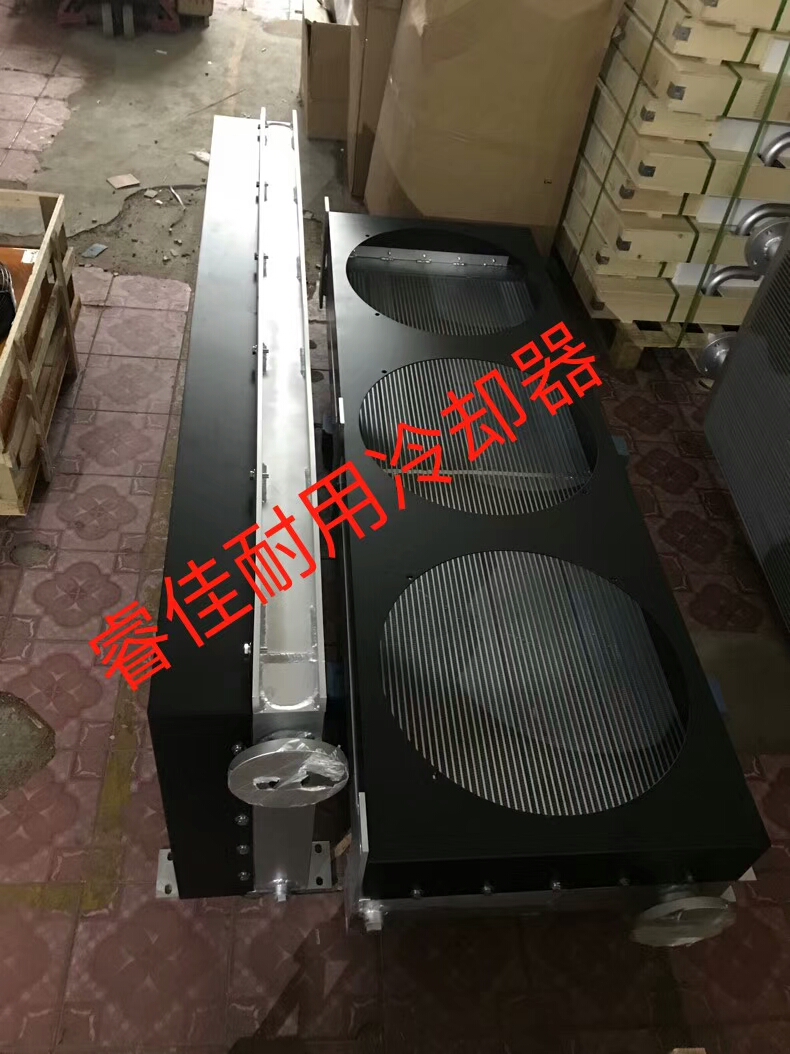 【山東】280KW開山<font color='red'>空壓機(jī)風(fēng)冷卻器</font>改造