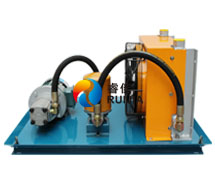 【配泵風冷卻器】睿佳提供訂做各種液壓泵站