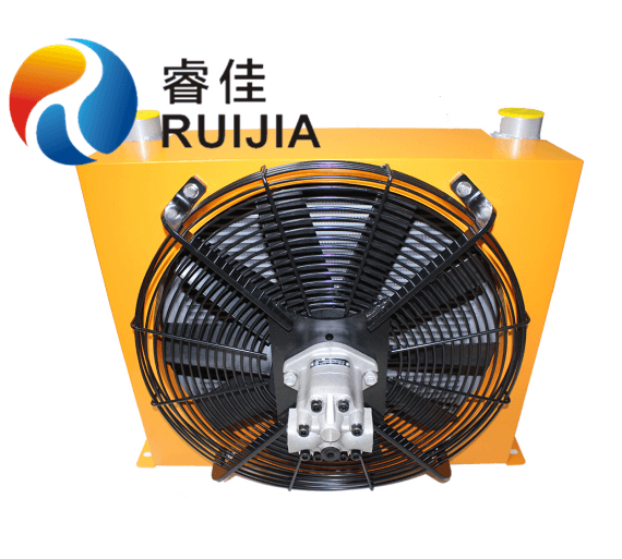 施工設(shè)備加裝液壓馬達(dá)風(fēng)冷卻器